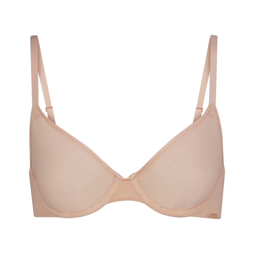 SKIMS weightless Demi bra - size 34A.  Colour is Mica